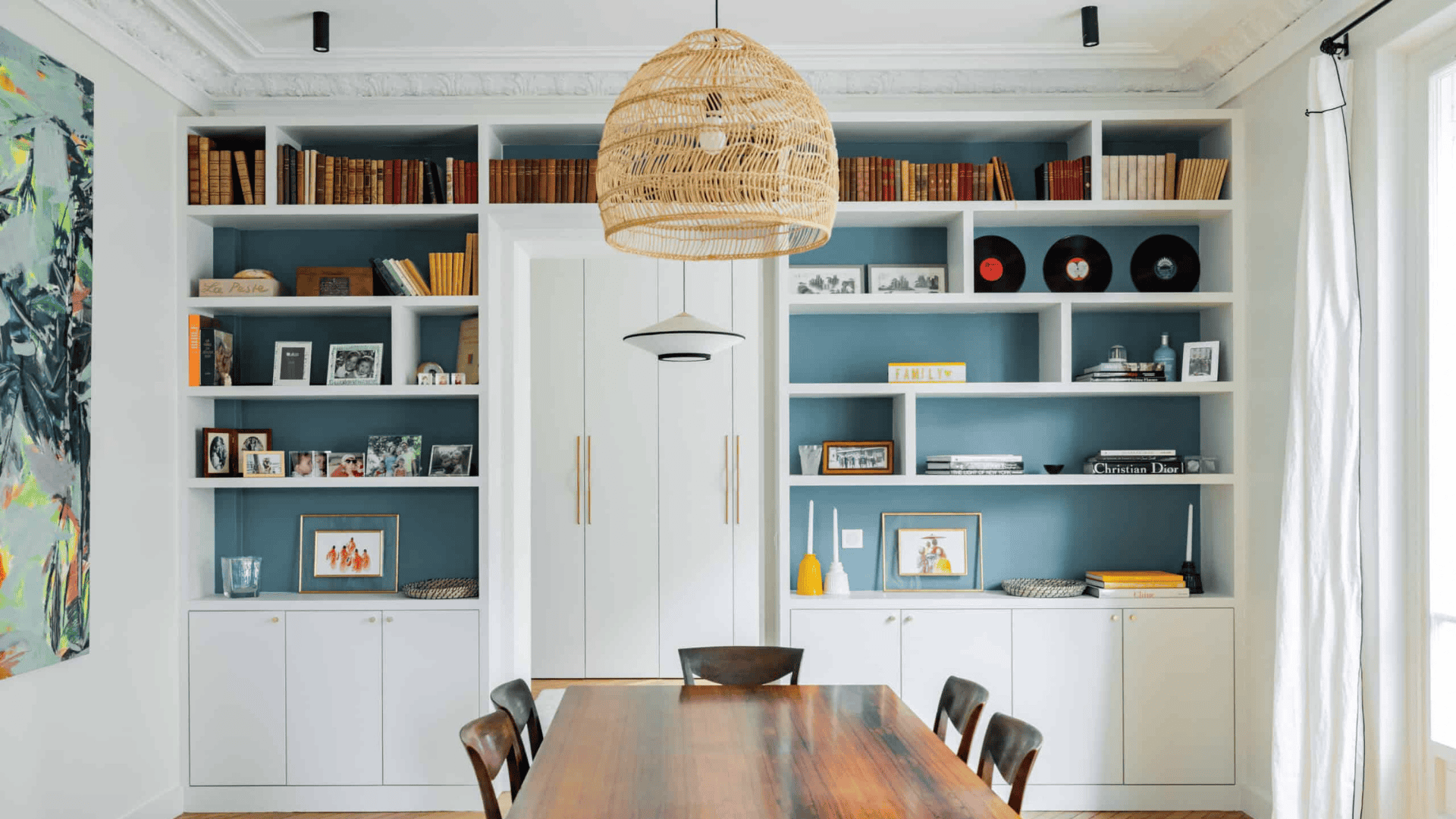 Bibliothèque sur mesure à Paris – Menuiserie Manufactura