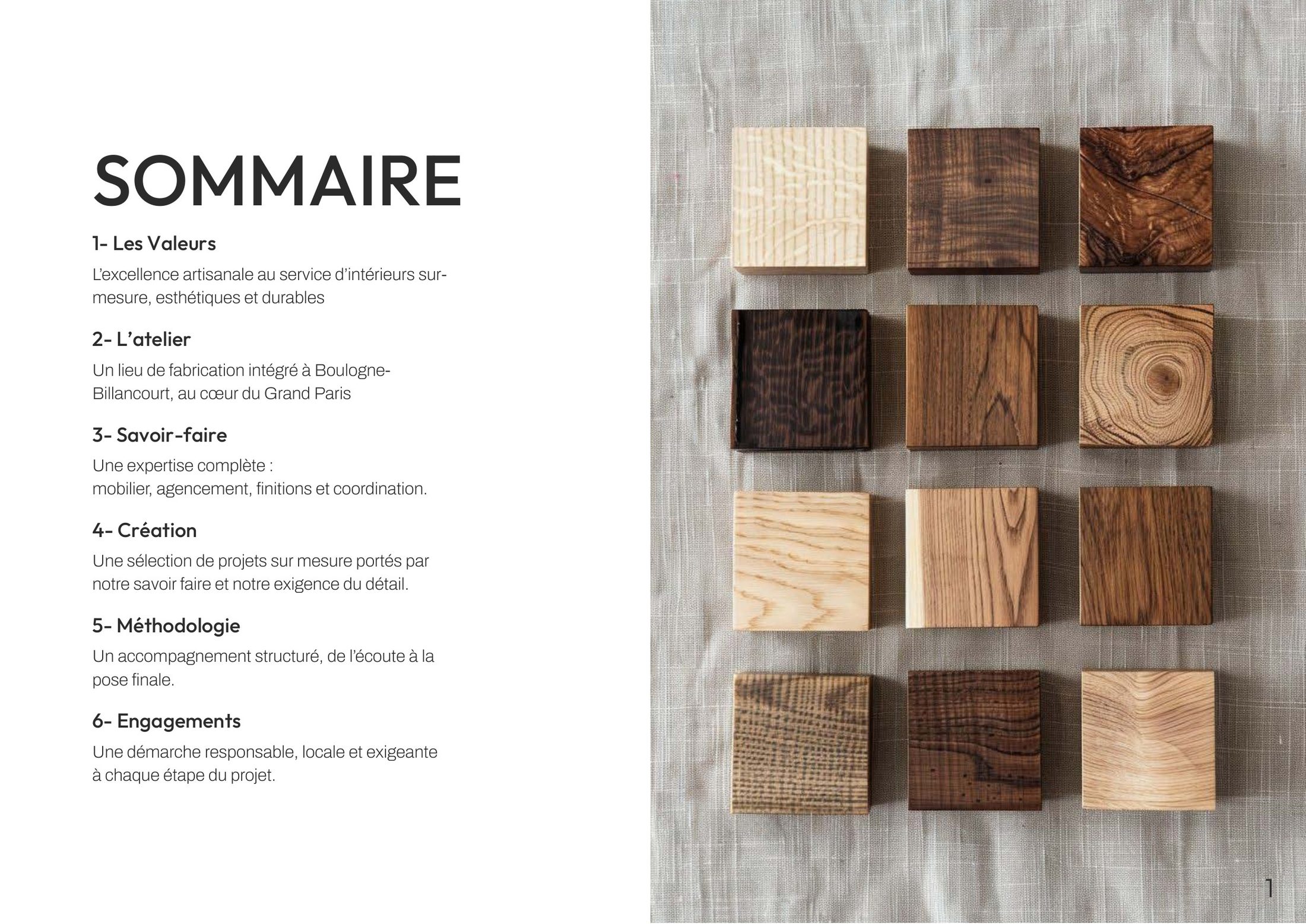 Lookbook Manufactura, planche 2